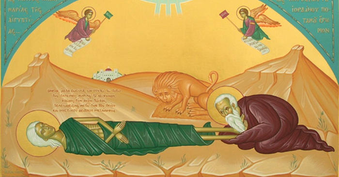 Погребение Марии Египетской