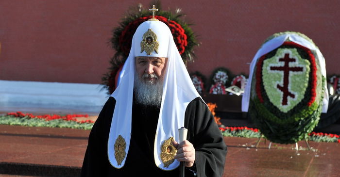 Патриарх Кирилл возложил венок
